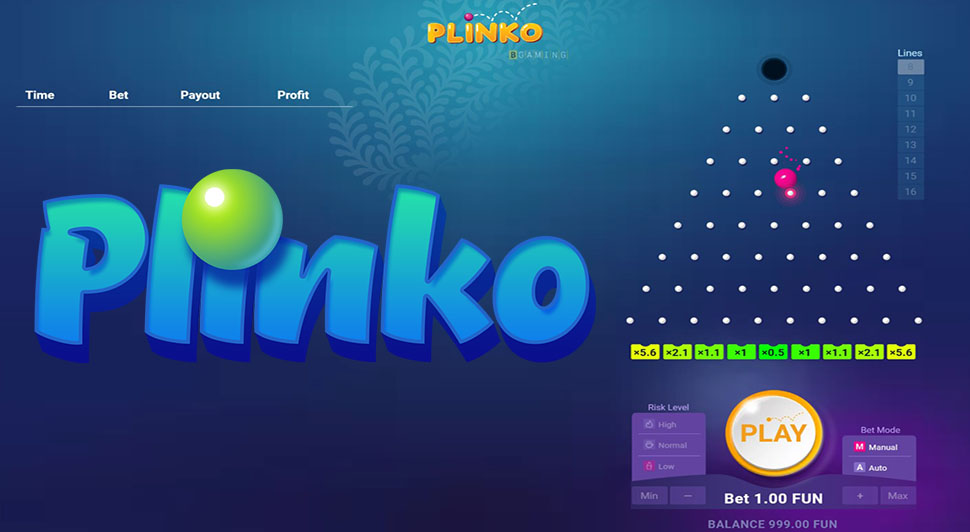 Game plinko.